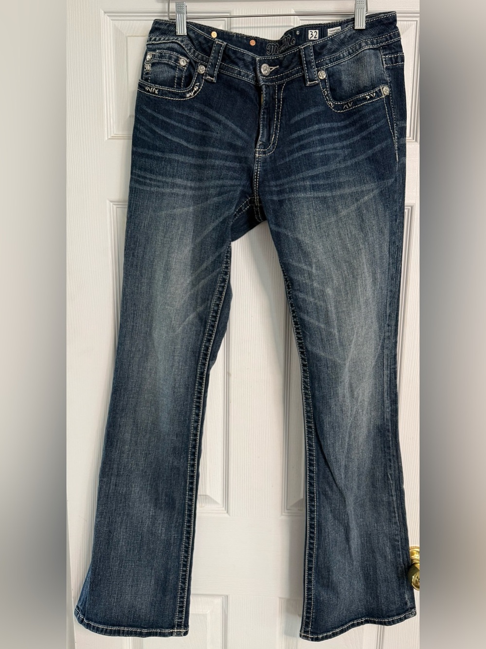 MISS ME Jeans Dark Wash Bootcut